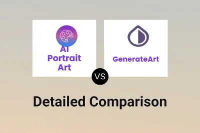 AI Portrait Art vs GenerateArt