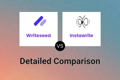 Writeseed vs Instawrite
