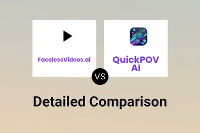 FacelessVideos.ai vs QuickPOV AI
