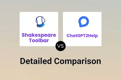 Shakespeare Toolbar vs ChatGPT2Help