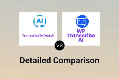 TranscribeToText.AI vs WP Transcribe AI