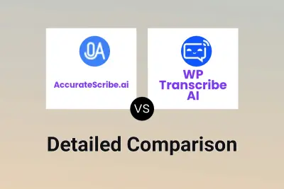 AccurateScribe.ai vs WP Transcribe AI
