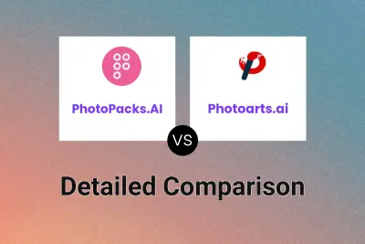 PhotoPacks.AI vs Photoarts.ai
