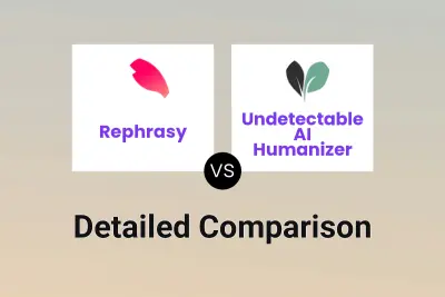 Rephrasy vs Undetectable AI Humanizer