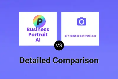 Business Portrait AI vs ai-headshot-generator.net