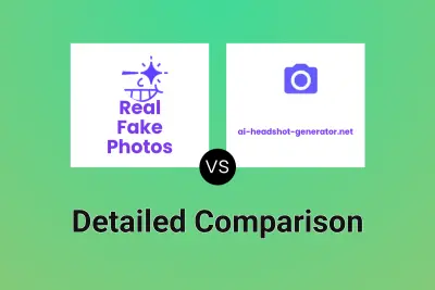 Real Fake Photos vs ai-headshot-generator.net