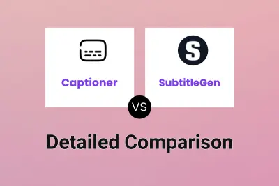 Captioner vs SubtitleGen