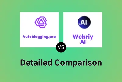 Autoblogging.pro vs Webriy AI
