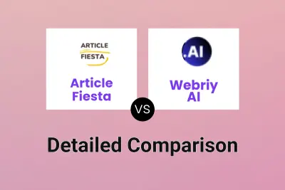 Article Fiesta vs Webriy AI