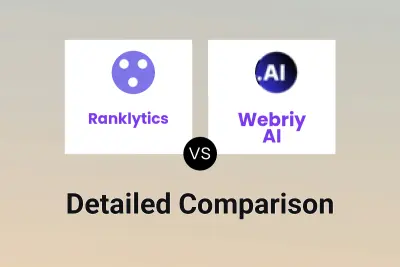 Ranklytics vs Webriy AI