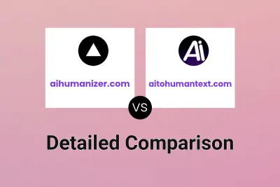 aihumanizer.com vs aitohumantext.com