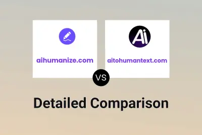 aihumanize.com vs aitohumantext.com