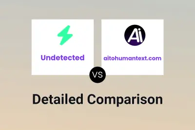 Undetected vs aitohumantext.com