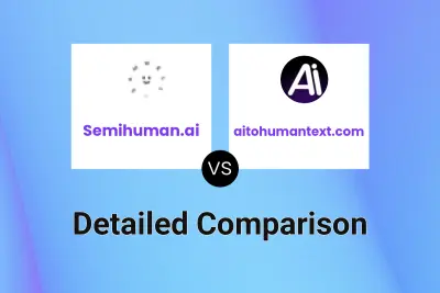 Semihuman.ai vs aitohumantext.com