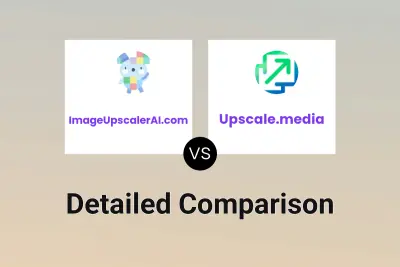 ImageUpscalerAI.com vs Upscale.media