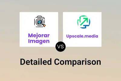 Mejorar Imagen vs Upscale.media