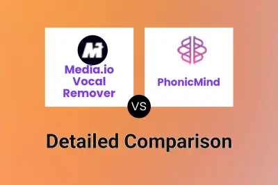 Media.io Vocal Remover vs PhonicMind