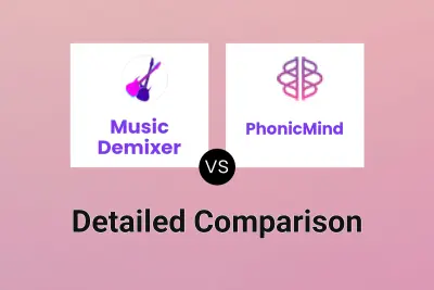Music Demixer vs PhonicMind