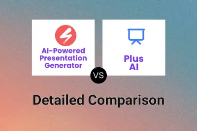 AI-Powered Presentation Generator vs Plus AI