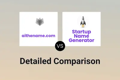 aithename.com vs Startup Name Generator