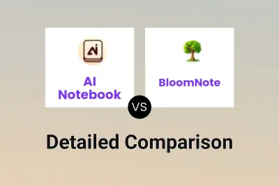 AI Notebook vs BloomNote