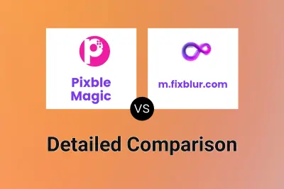 Pixble Magic vs m.fixblur.com