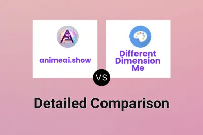 animeai.show vs Different Dimension Me