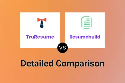 TruResume vs Resumebuild