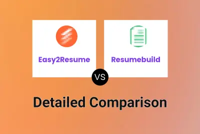 Easy2Resume vs Resumebuild