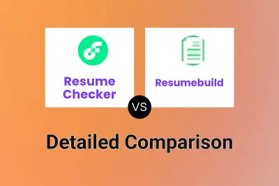 Resume Checker vs Resumebuild