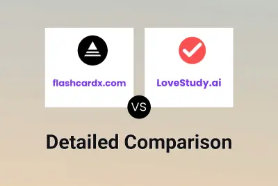 flashcardx.com vs LoveStudy.ai