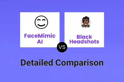 FaceMimic AI vs Black Headshots