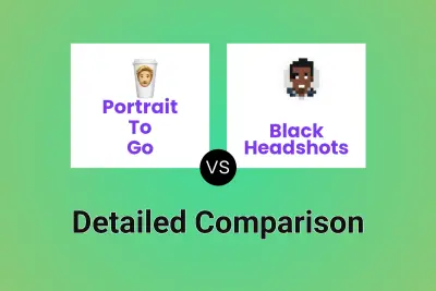 Portrait To Go vs Black Headshots