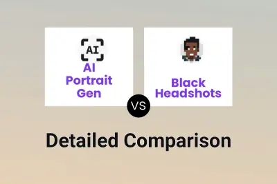 AI Portrait Gen vs Black Headshots