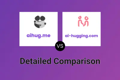 aihug.me vs ai-hugging.com