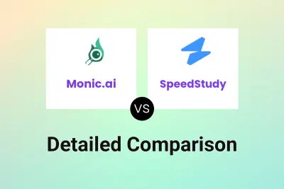 Monic.ai vs SpeedStudy