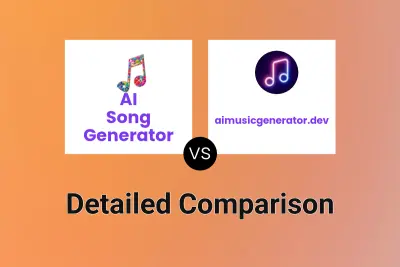 AI Song Generator vs aimusicgenerator.dev
