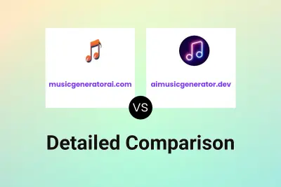 musicgeneratorai.com vs aimusicgenerator.dev
