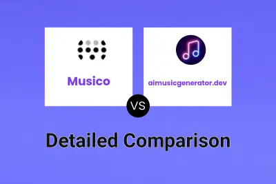 Musico vs aimusicgenerator.dev