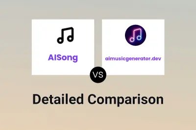 AISong vs aimusicgenerator.dev