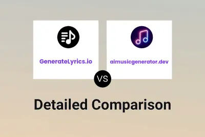 GenerateLyrics.io vs aimusicgenerator.dev