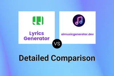 Lyrics Generator vs aimusicgenerator.dev