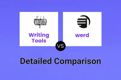 Writing Tools vs werd