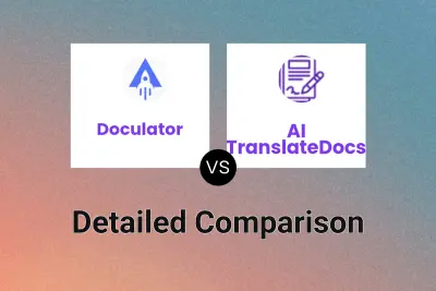 Doculator vs AI TranslateDocs