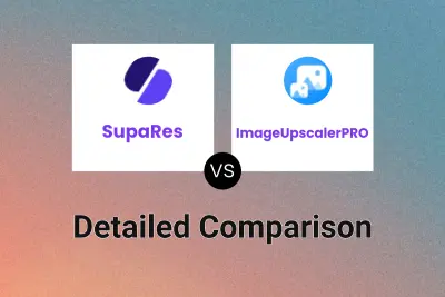 SupaRes vs ImageUpscalerPRO