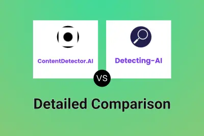 ContentDetector.AI vs Detecting-AI