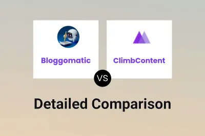 Bloggomatic vs ClimbContent