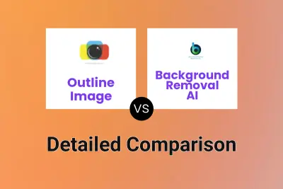 Outline Image vs Background Removal AI