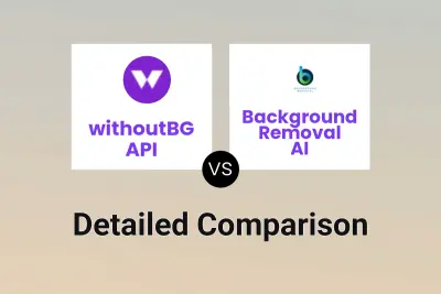 withoutBG API vs Background Removal AI