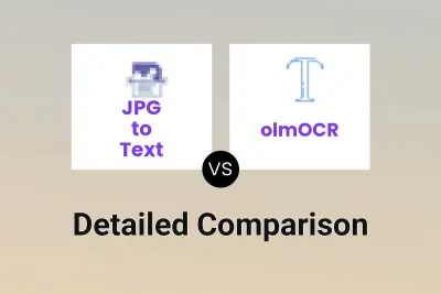 JPG to Text vs olmOCR